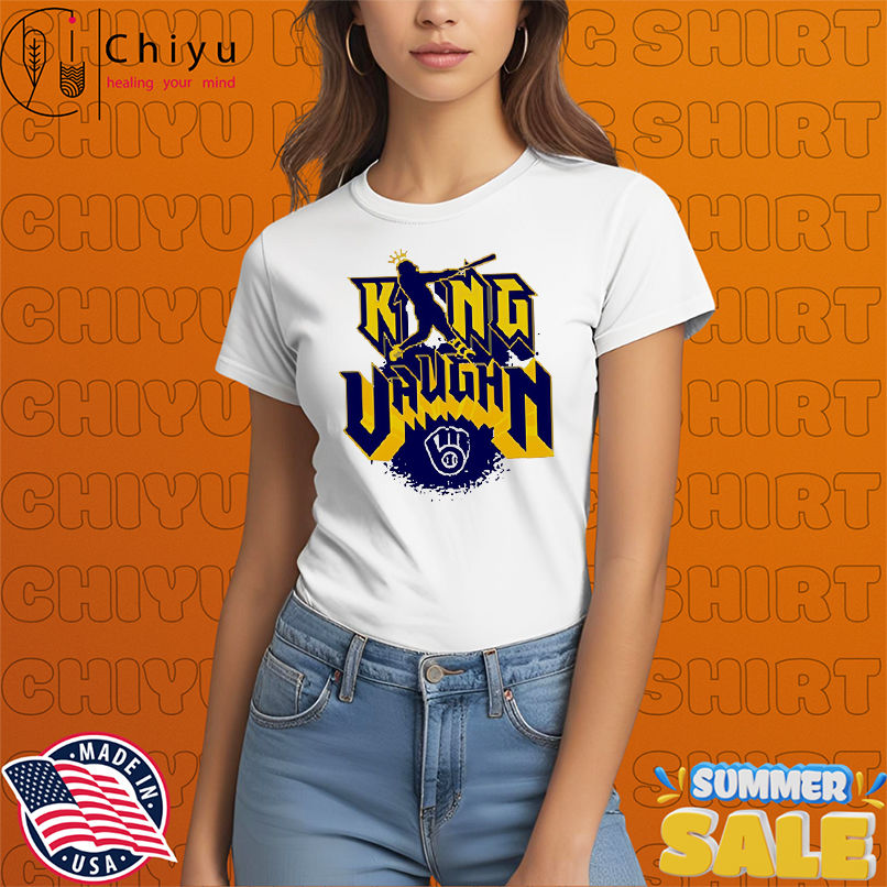 Milwaukee Brewers Andrew Vaughn King Vaughn Aug 26 2025 game shirt