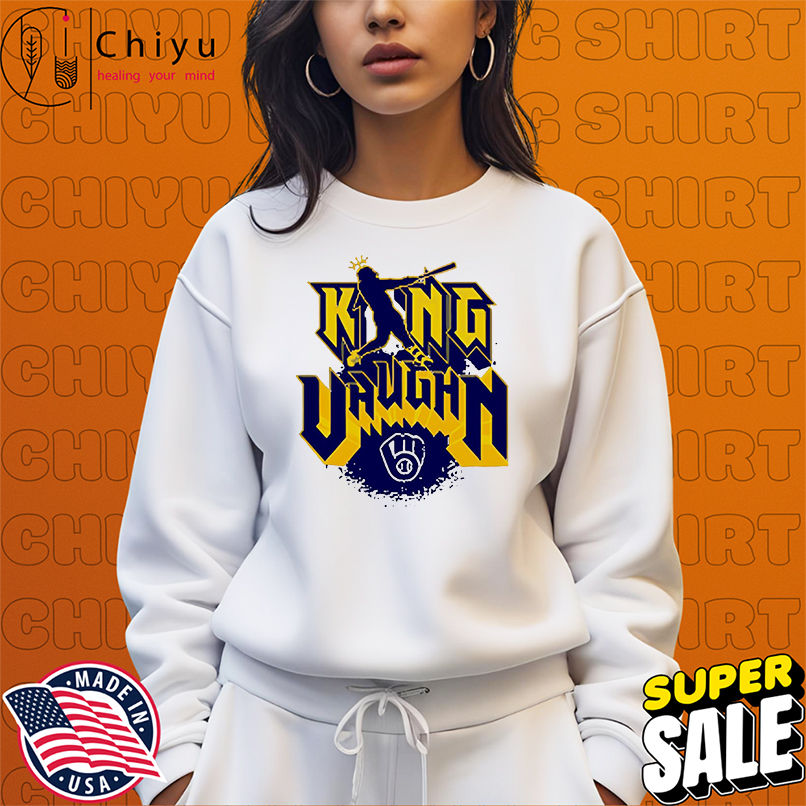 Milwaukee Brewers Andrew Vaughn King Vaughn Aug 26 2025 game shirt