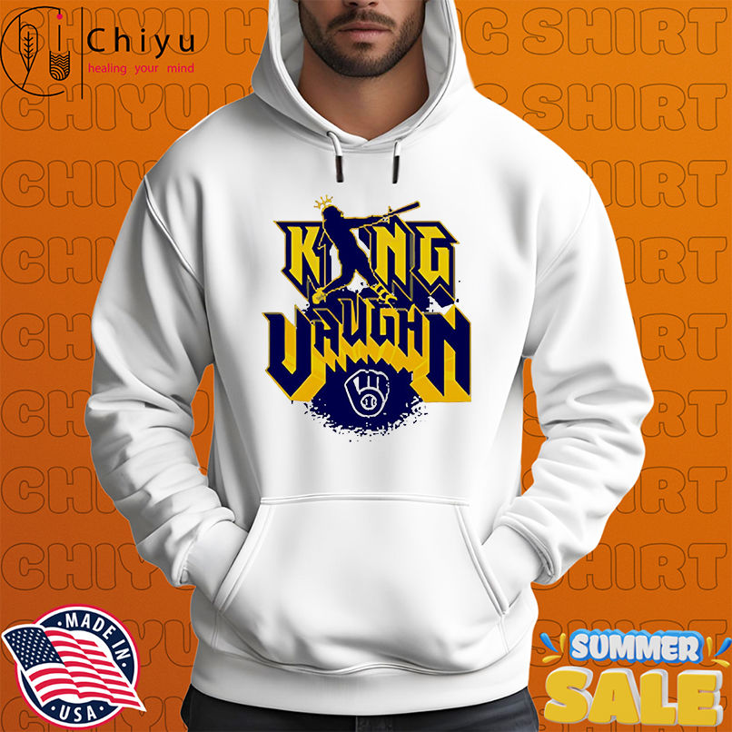 Milwaukee Brewers Andrew Vaughn King Vaughn Aug 26 2025 game shirt Milwaukee Brewers Andrew Vaughn King Vaughn Aug 26 2025 game shirt