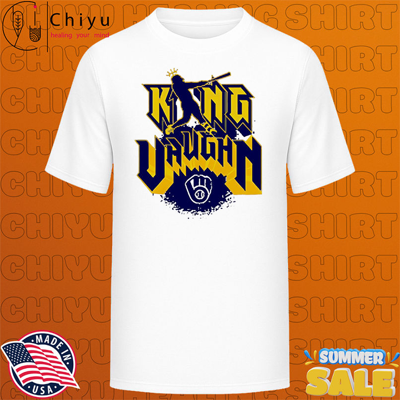 Milwaukee Brewers Andrew Vaughn King Vaughn Aug 26 2025 game shirt