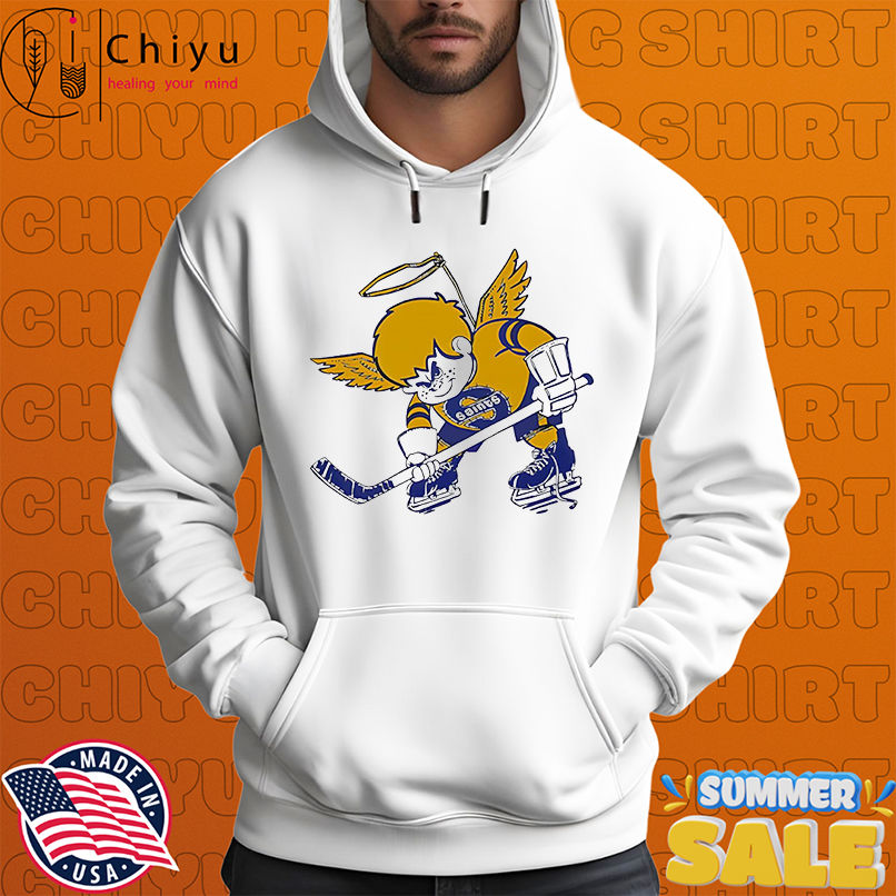 Minnesota Fighting Saints Logo angel shirt