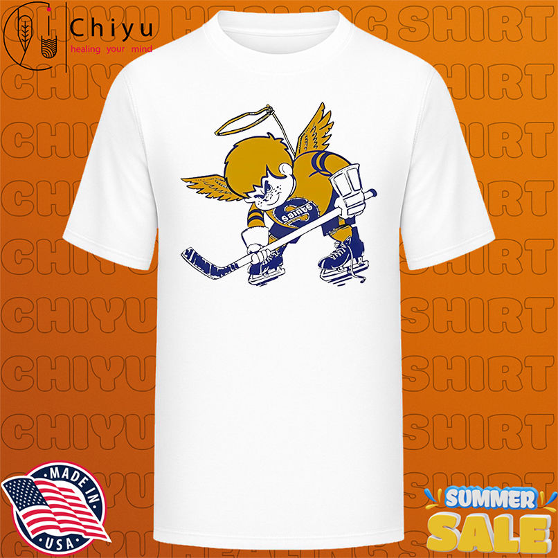 Minnesota Fighting Saints Logo angel shirt