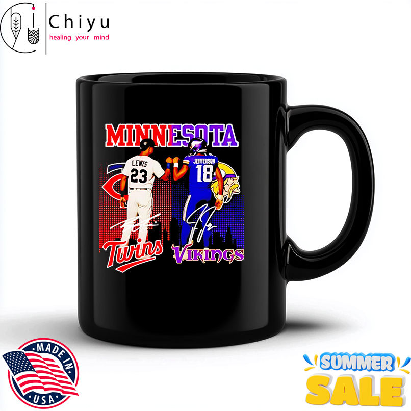 Minnesota Royce Lewis Minnesota Twins and Justin Jefferson Minnesota Vikings shirt