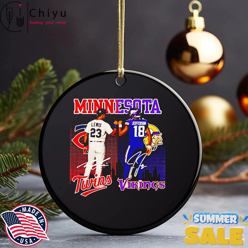 Minnesota Royce Lewis Minnesota Twins and Justin Jefferson Minnesota Vikings shirt