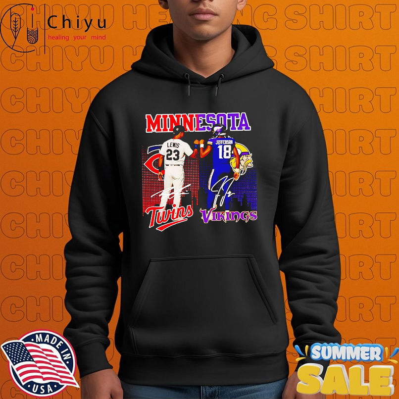 Minnesota Royce Lewis Minnesota Twins and Justin Jefferson Minnesota Vikings shirt