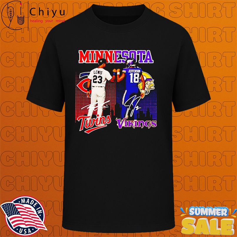 Minnesota Royce Lewis Minnesota Twins and Justin Jefferson Minnesota Vikings shirt