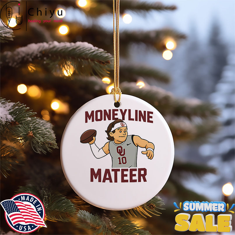 Moneyline mateer Oklahoma Sooners shirt