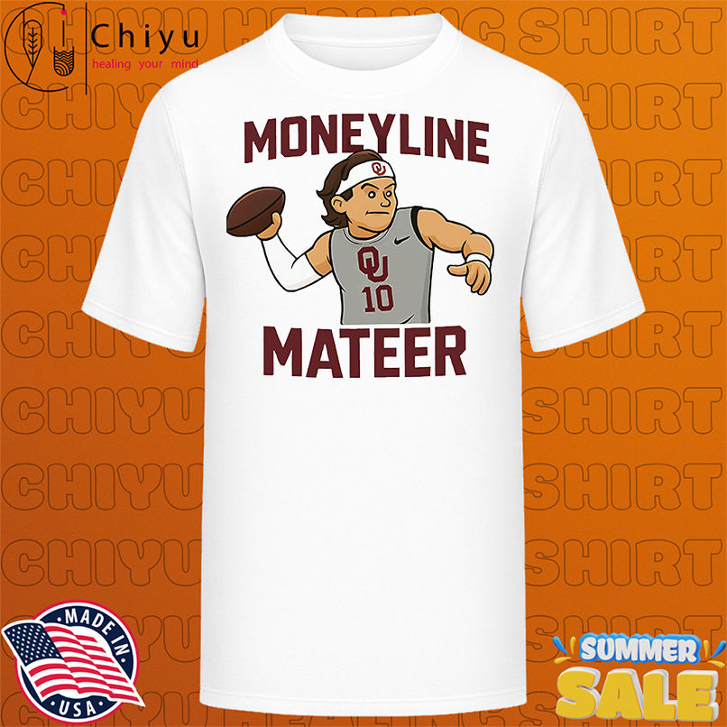 Moneyline mateer Oklahoma Sooners shirt