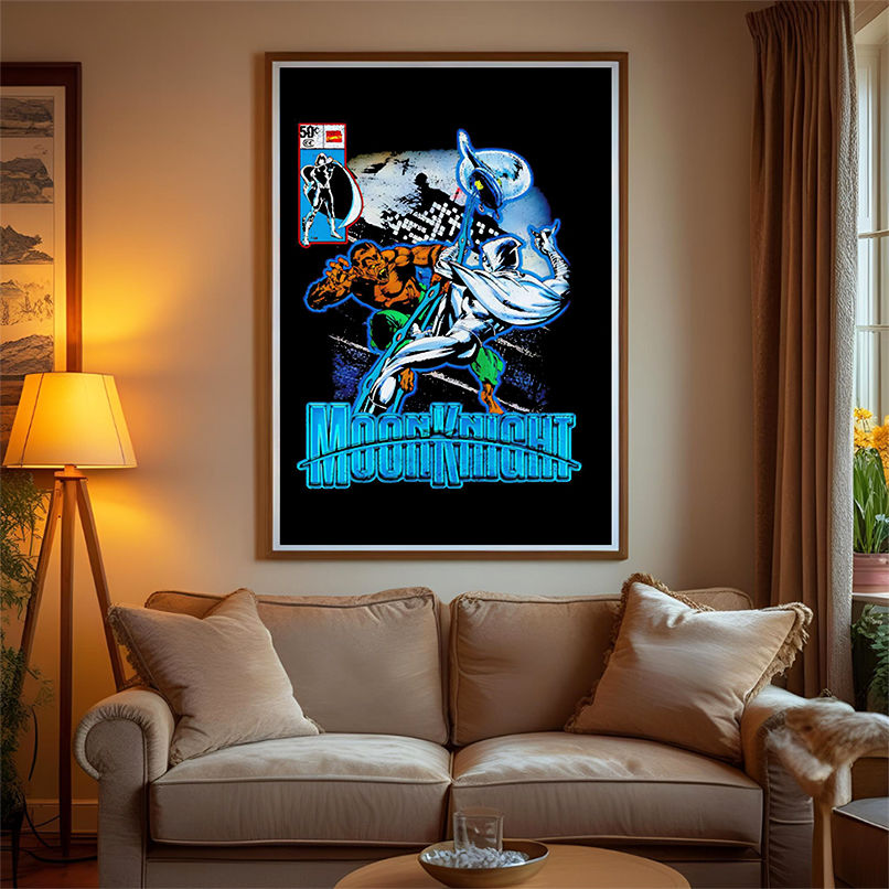 Moon Knight Marvel Comics graphic shirt Moon Knight Marvel Comics graphic shirt