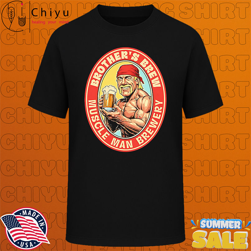Muscle Man Brewery Hulk Hogan shirt
