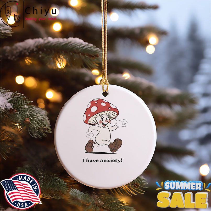 Mushroom I have anxiety shirt Mushroom I have anxiety shirt