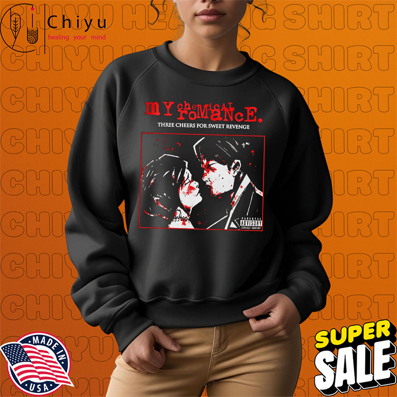 My Chemical Romance Three Cheers For Sweet Revenge poster shirt My Chemical Romance Three Cheers For Sweet Revenge poster shirt
