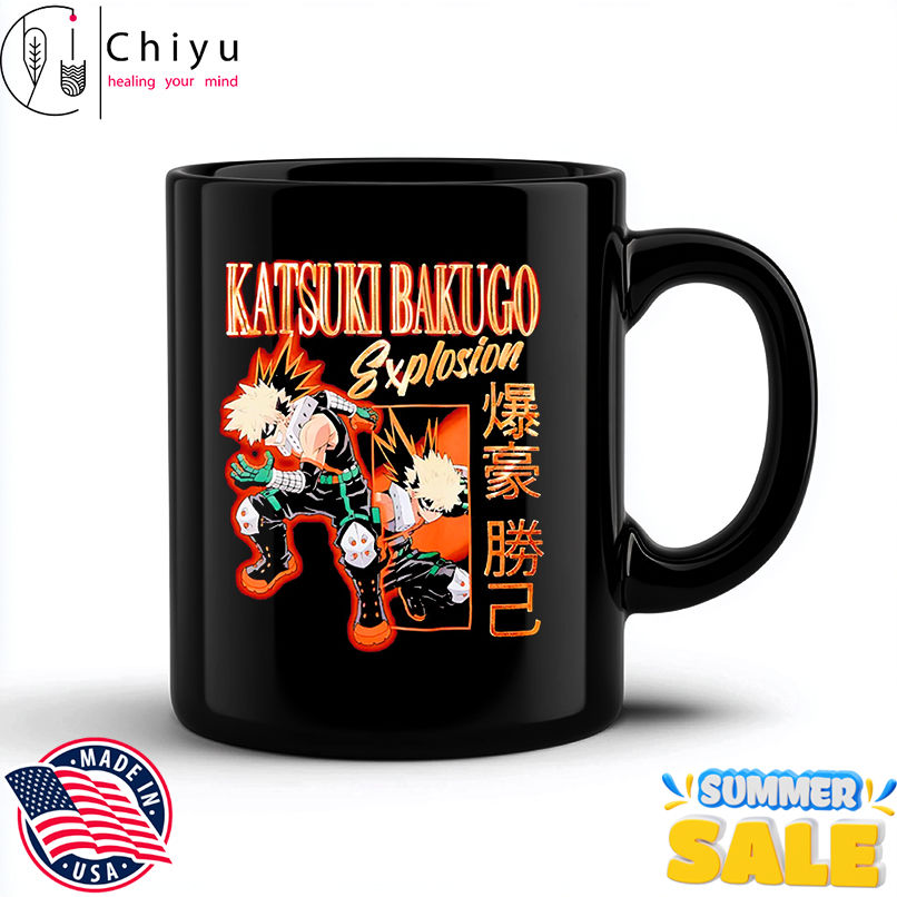 My Hero Academia Katsuki Bakugo Explosion Girls shirt My Hero Academia Katsuki Bakugo Explosion Girls shirt