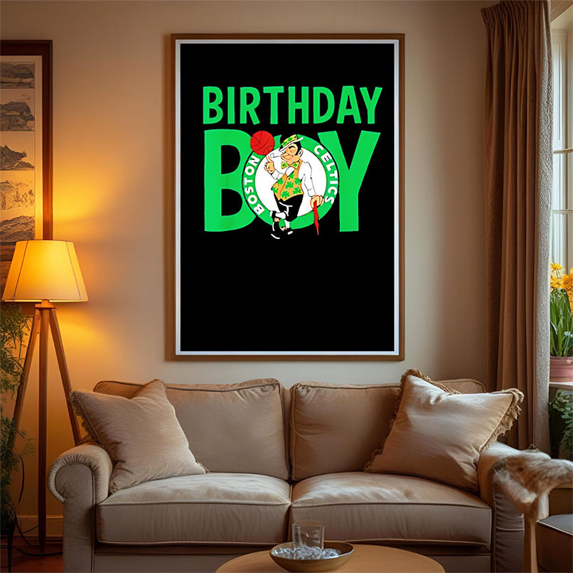 NBA Birthday Boy Vintage Retro Boston Celtics Logo shirt NBA Birthday Boy Vintage Retro Boston Celtics Logo shirt
