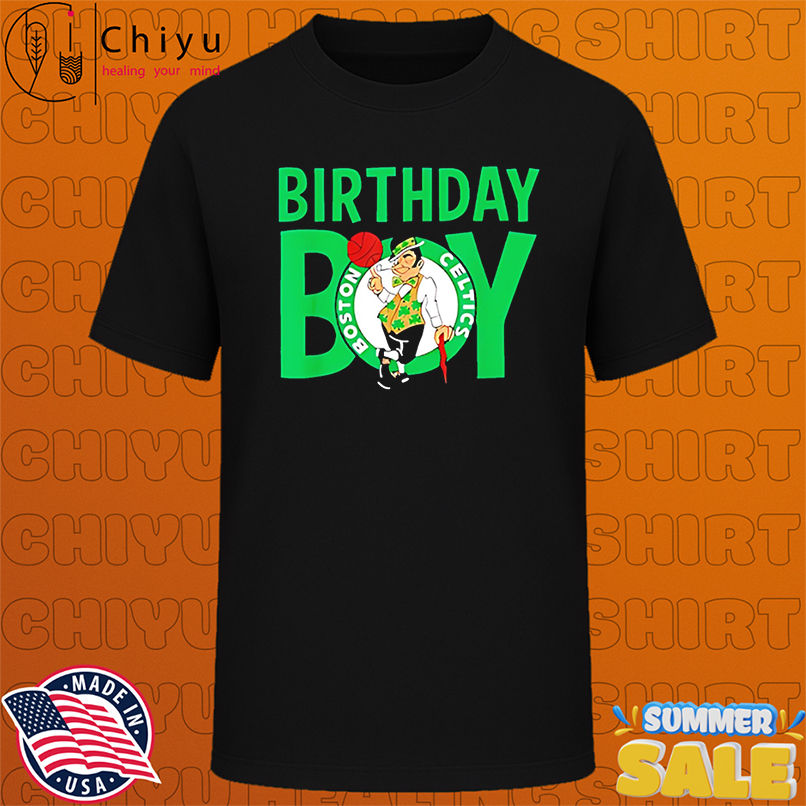 NBA Birthday Boy Vintage Retro Boston Celtics Logo shirt