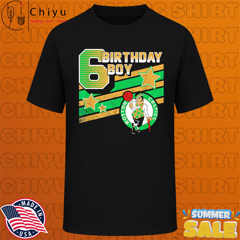 NBA Boston Celtics 6th Birthday Boy shirt