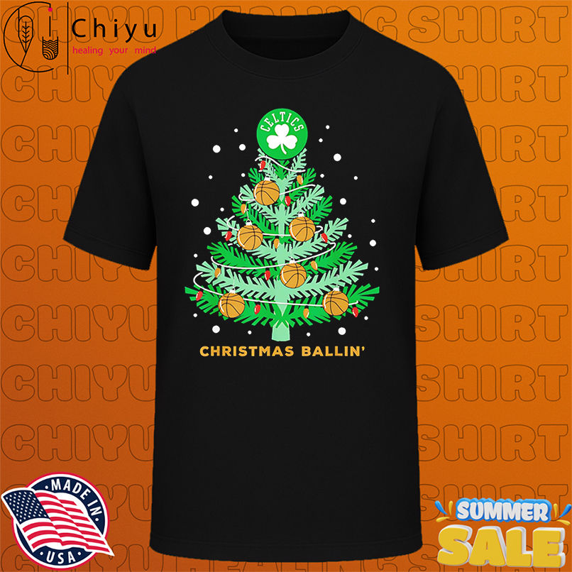 NBA Boston Celtics Christmas X-Mas Tree shirt