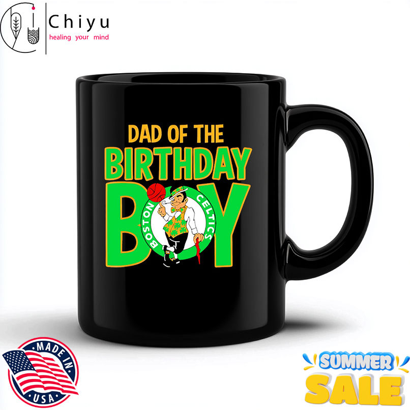 NBA Boston Celtics Dad Of The Birthday Boy shirt