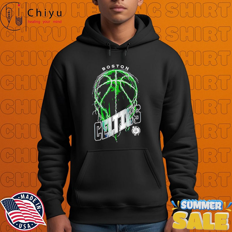 NBA Boston Celtics Lightning Bolt Basketball Logo shirt