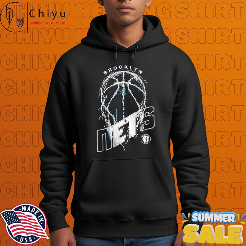 NBA Brooklyn Nets Lightning Bolt Basketball Logo shirt