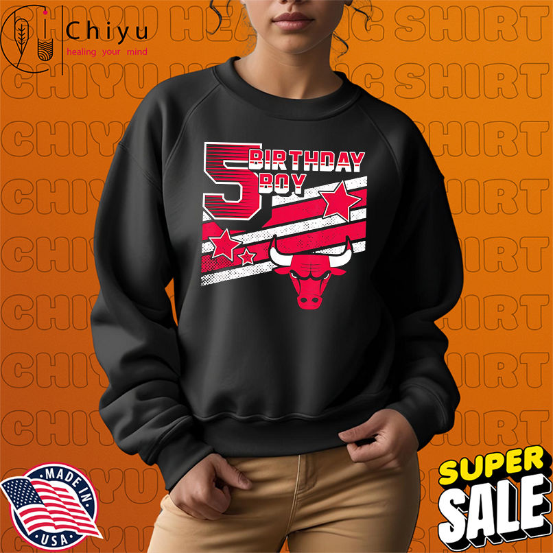 NBA Chicago Bulls 5th Birthday Boy shirt NBA Chicago Bulls 5th Birthday Boy shirt