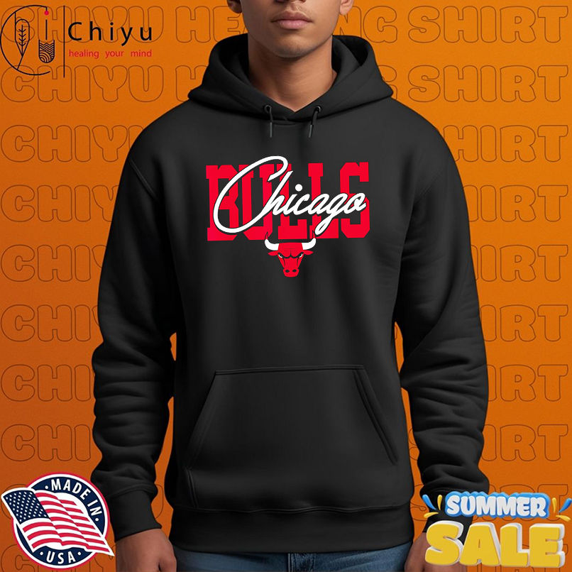 NBA Chicago Bulls Blockletter Script shirt