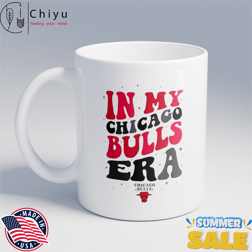 NBA In My Chicago Bulls Era Retro Wave Logo shirt