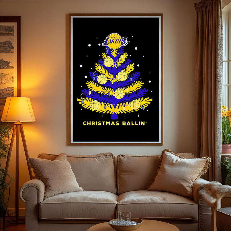 NBA Los Angeles Lakers Christmas X-Mas Tree shirt NBA Los Angeles Lakers Christmas X-Mas Tree shirt