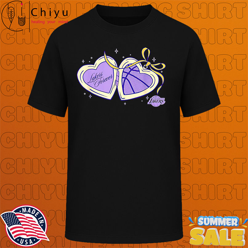 NBA Los Angeles Lakers Valentine's Day Heart shirt