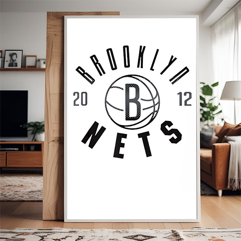 NBA Official Brooklyn Nets Baseline shirt NBA Official Brooklyn Nets Baseline shirt