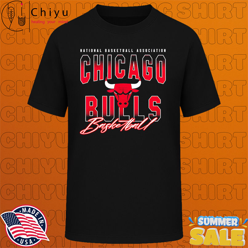 NBA Official Chicago Bulls Fade Out shirt