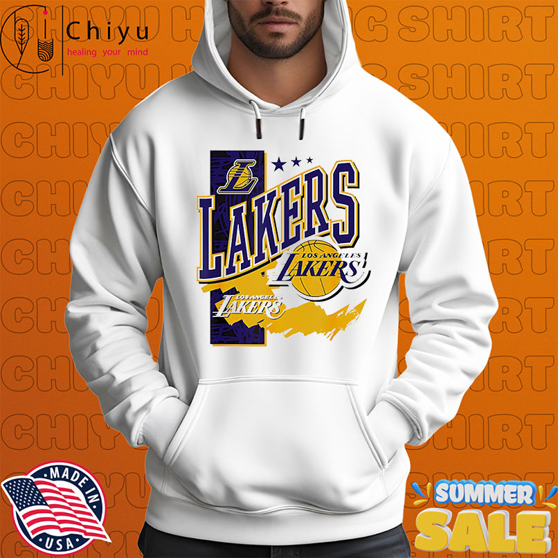 NBA Official Los Angeles Lakers Barred Player shirt NBA Official Los Angeles Lakers Barred Player shirt