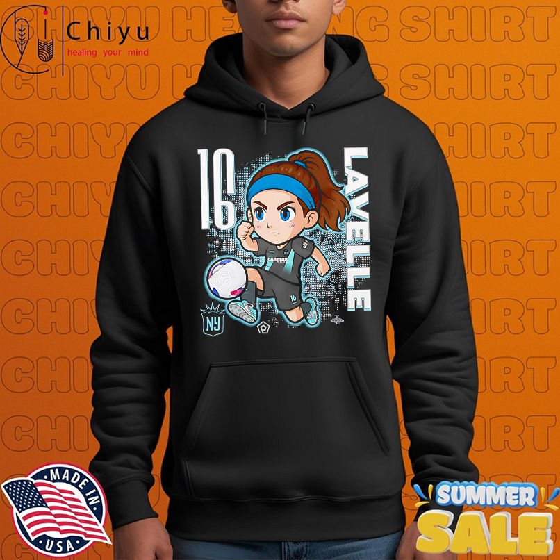 NJNY Gotham FC Rose Lavelle chibi cartoon shirt