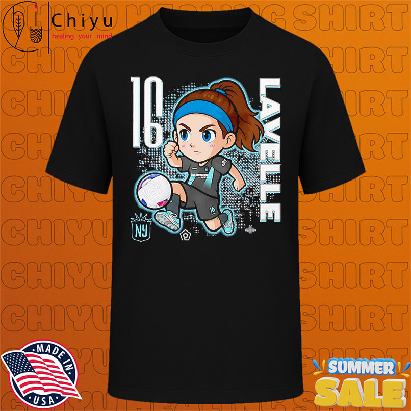 NJNY Gotham FC Rose Lavelle chibi cartoon shirt