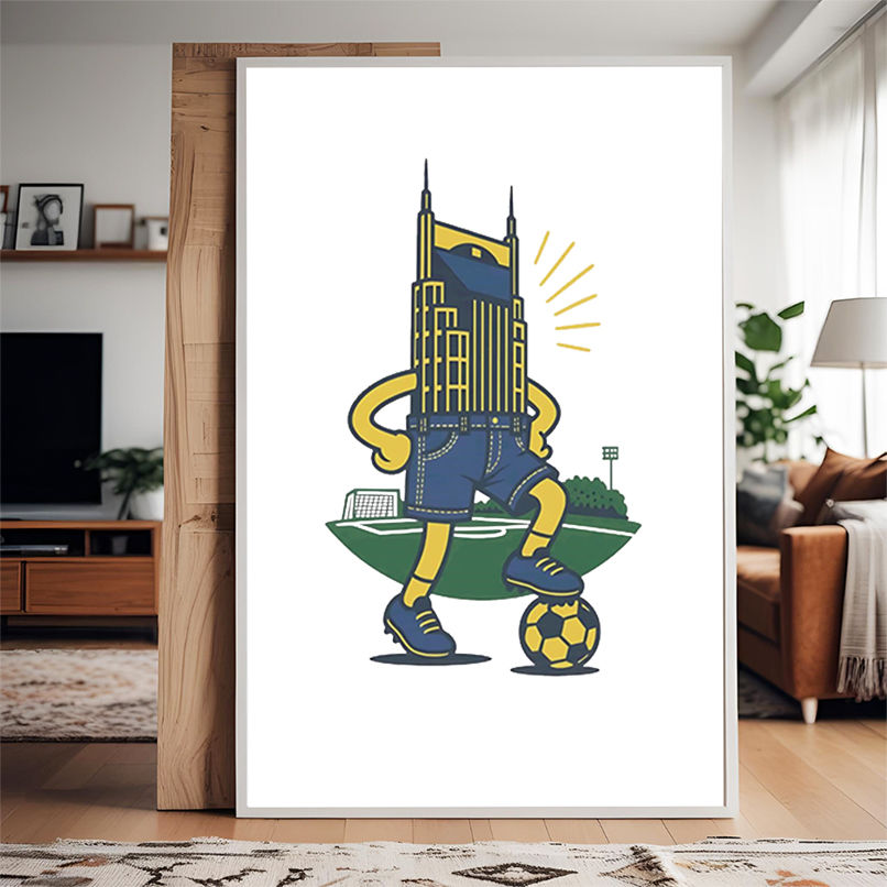 NSC Jorts Soccer Nashville Skyline shirt NSC Jorts Soccer Nashville Skyline shirt