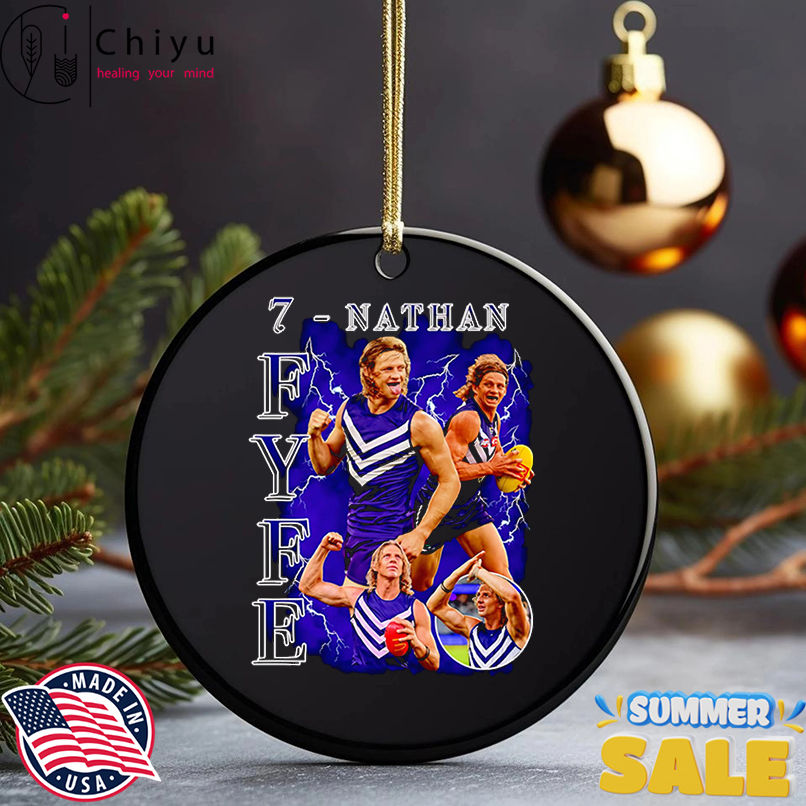 Nathan Fyfe #7 lightning bootleg shirt