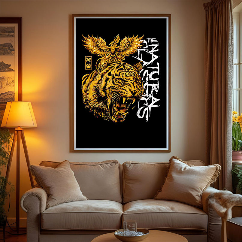 Natural Classics Golden tiger shirt Natural Classics Golden tiger shirt