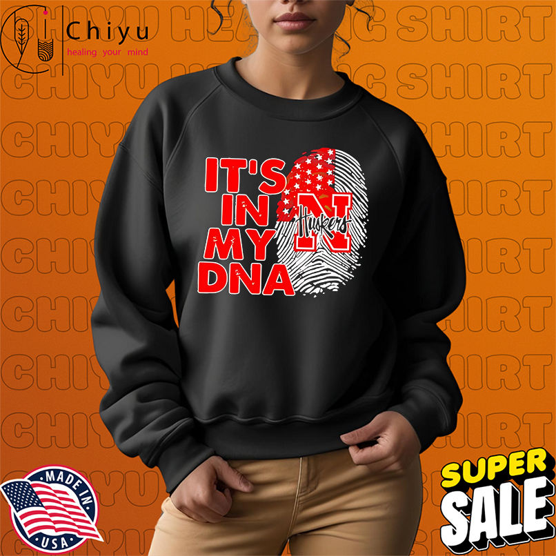 Nebraska Cornhuskers It's in my DNA shirt