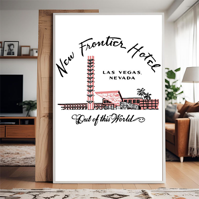 New Frontier Hotel Las Vegas vintage shirt New Frontier Hotel Las Vegas vintage shirt