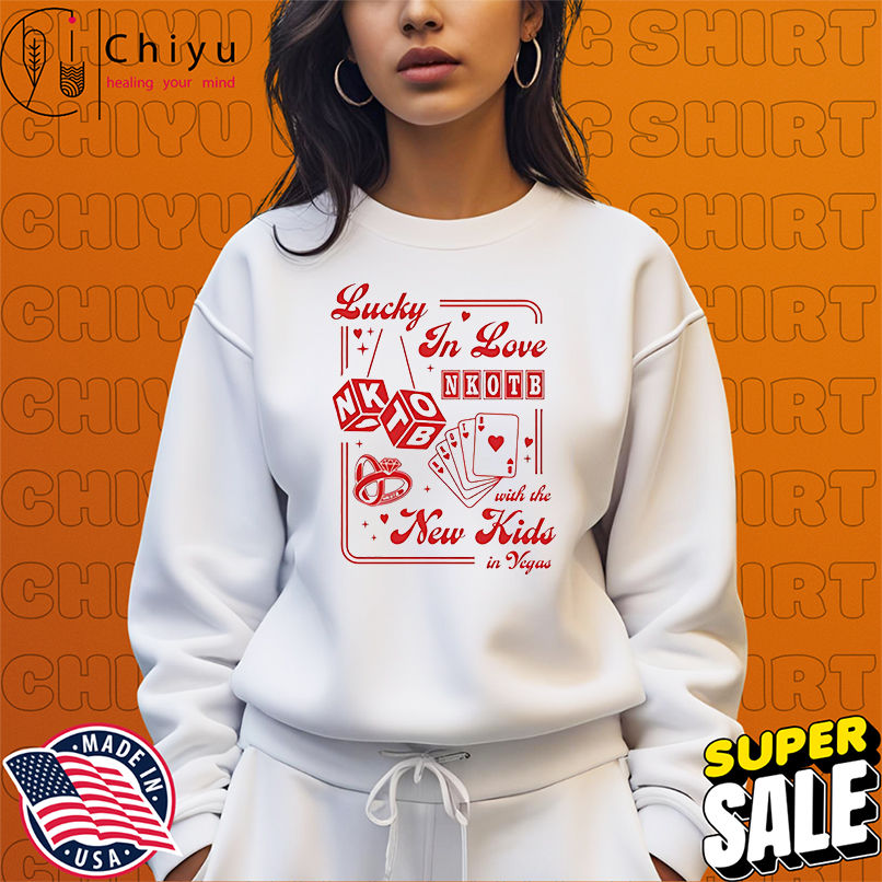 New Kids On The Block Lucky In Love Las Vegas shirt