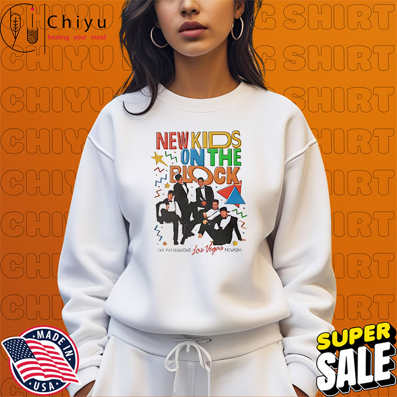 New Kids On The Block The Right Stuff Las Vegas 2025-2026 shirt