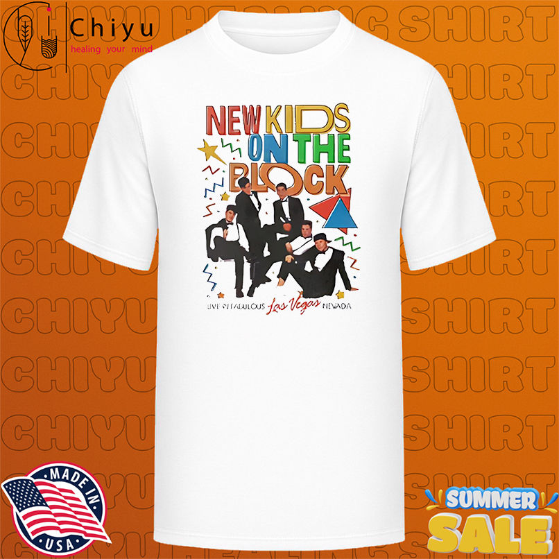 New Kids On The Block The Right Stuff Las Vegas 2025-2026 shirt