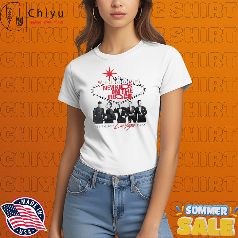 New Kids on the Block Las Vegas Event 2025 shirt