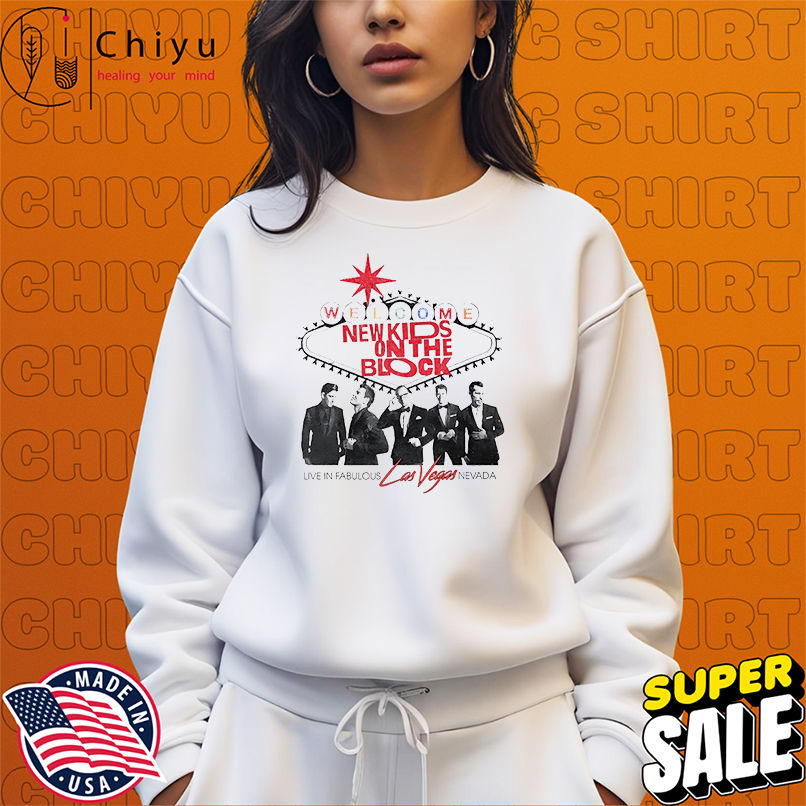 New Kids on the Block Las Vegas Event 2025 shirt