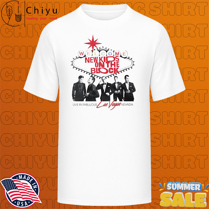 New Kids on the Block Las Vegas Event 2025 shirt