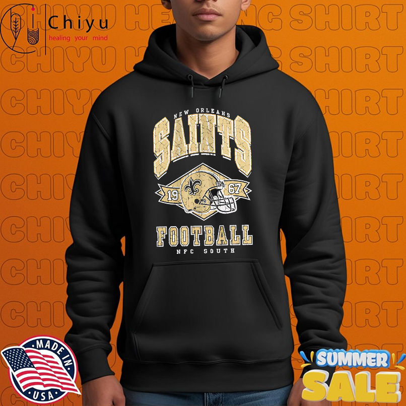 New Orleans Saints Football NFC South 1967 helmet shirt New Orleans Saints Football NFC South 1967 helmet shirt