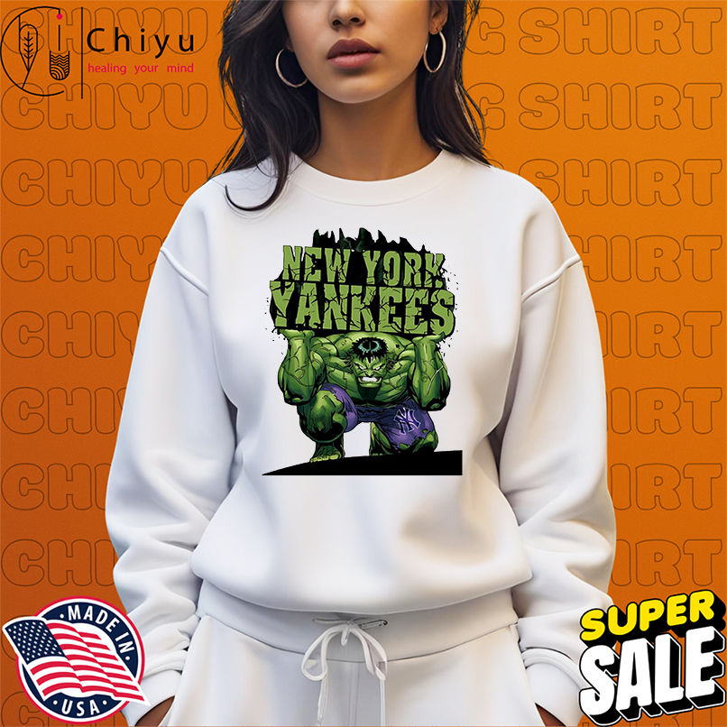 New York Yankees Baseball Incredible Hulk Marvel Avengers shirt