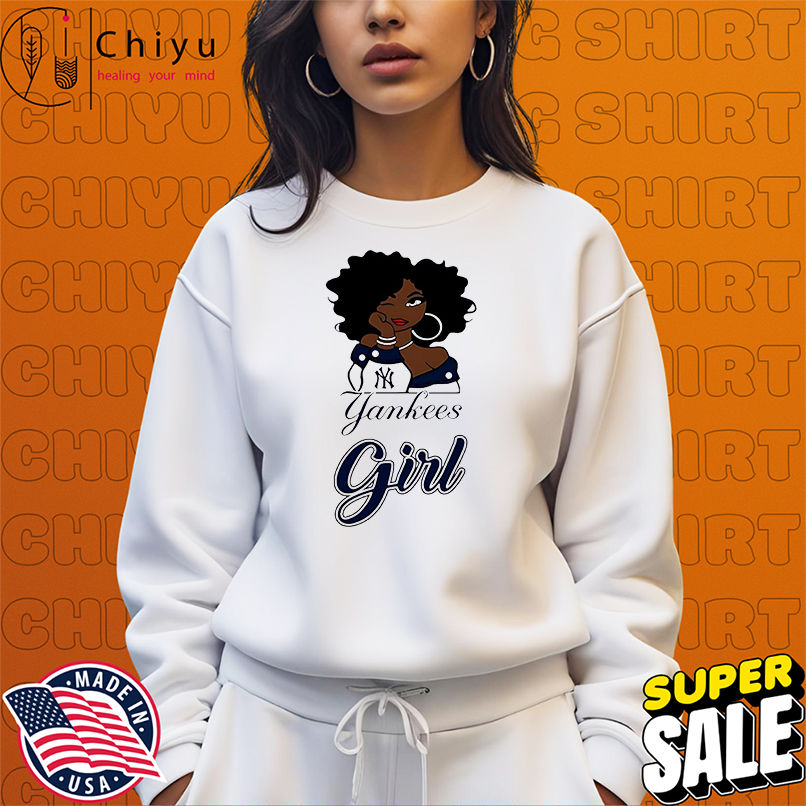 New York Yankees Girl cartoon shirt