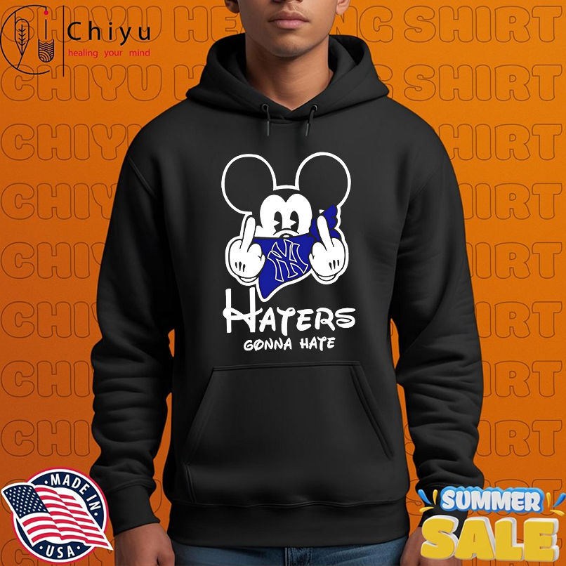 New York Yankees Mickey Mouse Disney Haters Gonna Hate Baseball shirt New York Yankees Mickey Mouse Disney Haters Gonna Hate Baseball shirt