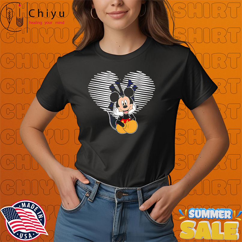 New York Yankees Mickey Mouse Love Yankees Baseball shirt
